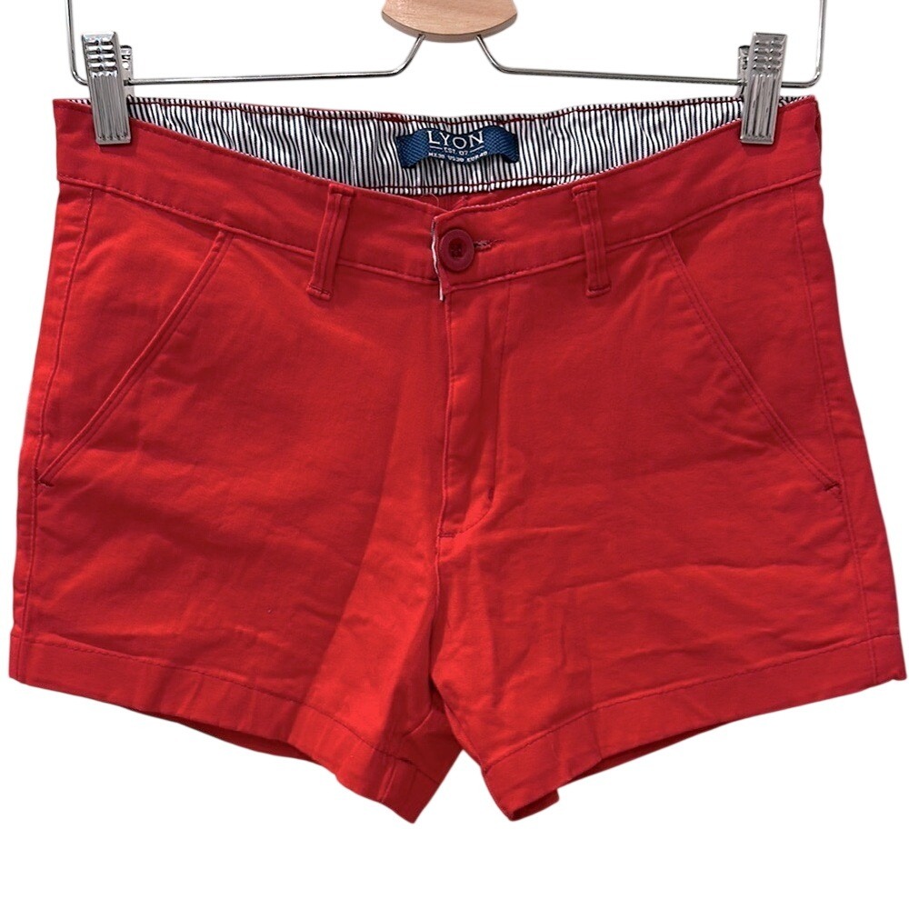 Red‎ LYON chino shorts